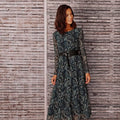 Abito Lungo Fantasia Paisley  – Elegante e Femminile