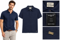 Polo Uomo Markup 100% Lino Blu Navy – Manica Corta